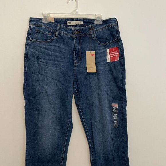 NEW NWT LEVI'S LEVIS Plus Size Perfectly Shaping 512 Skinny Leg Skinny Jeans 18W - Picture 3 of 15